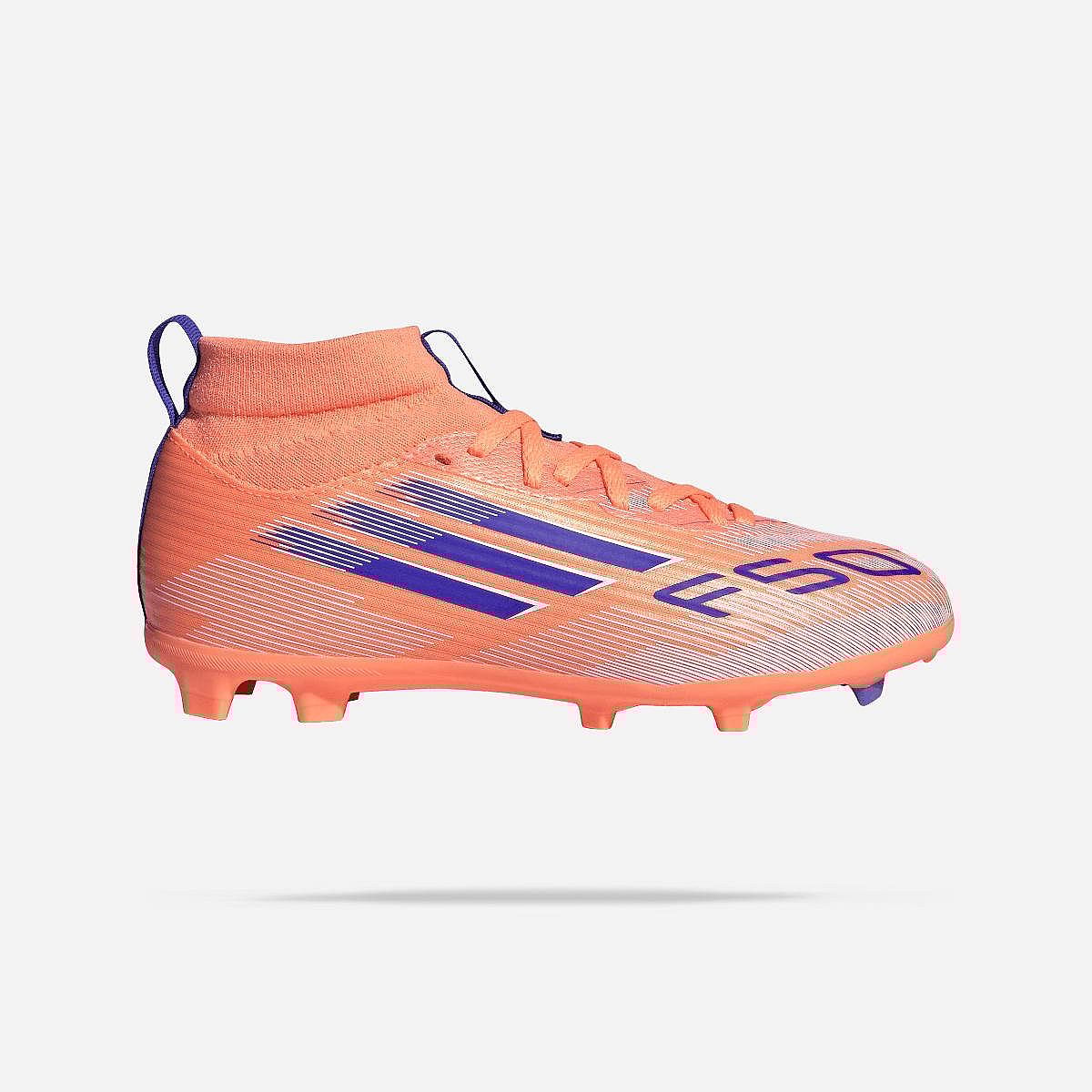 Adidas F50 League Gras/Kunstgras Mid Veld Voetbalschoenen Junior Adidas F50 League Gras/Kunstgras Mid Veld Voetbalschoenen Junior