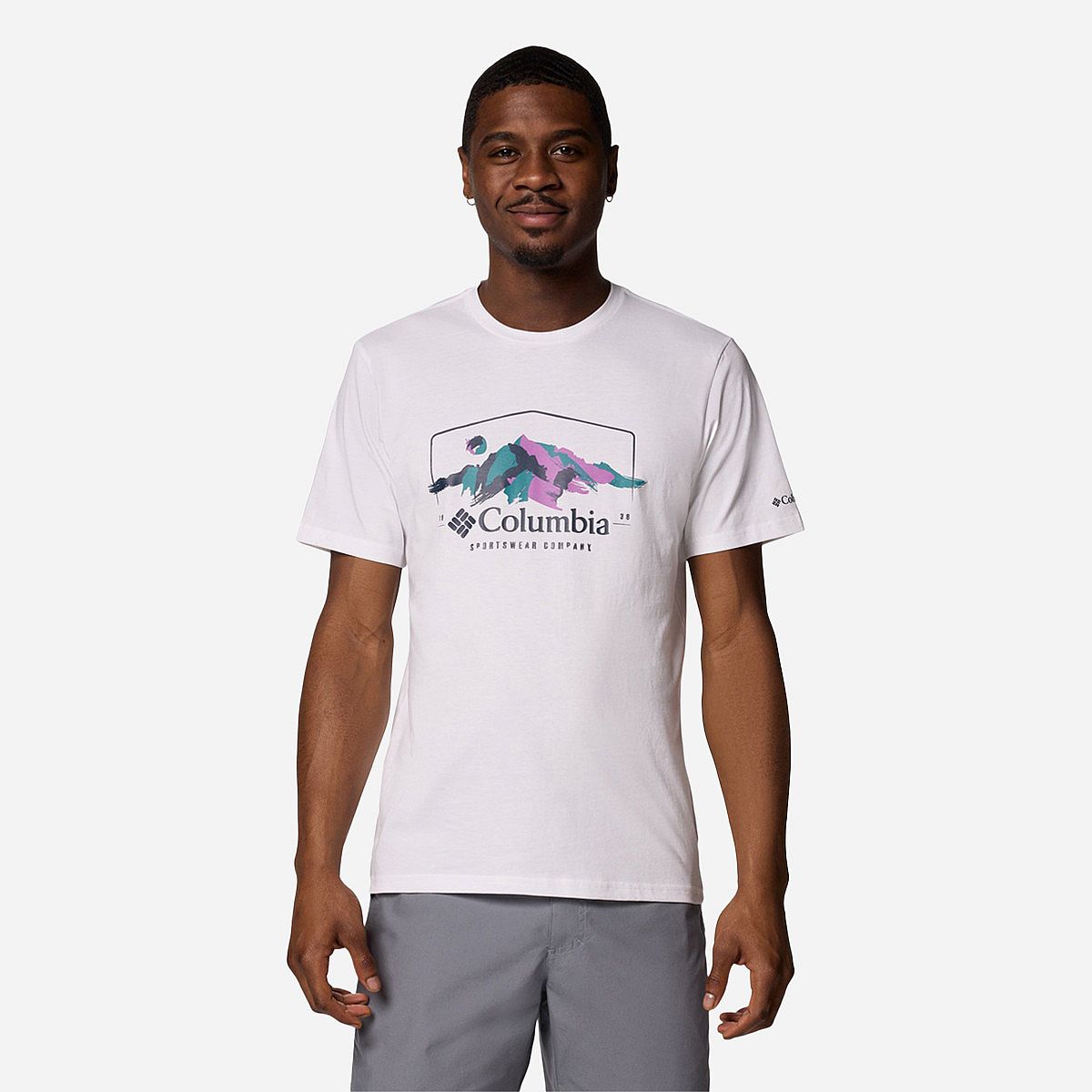 Columbia Path Lake Graphic T-Shirt II Heren