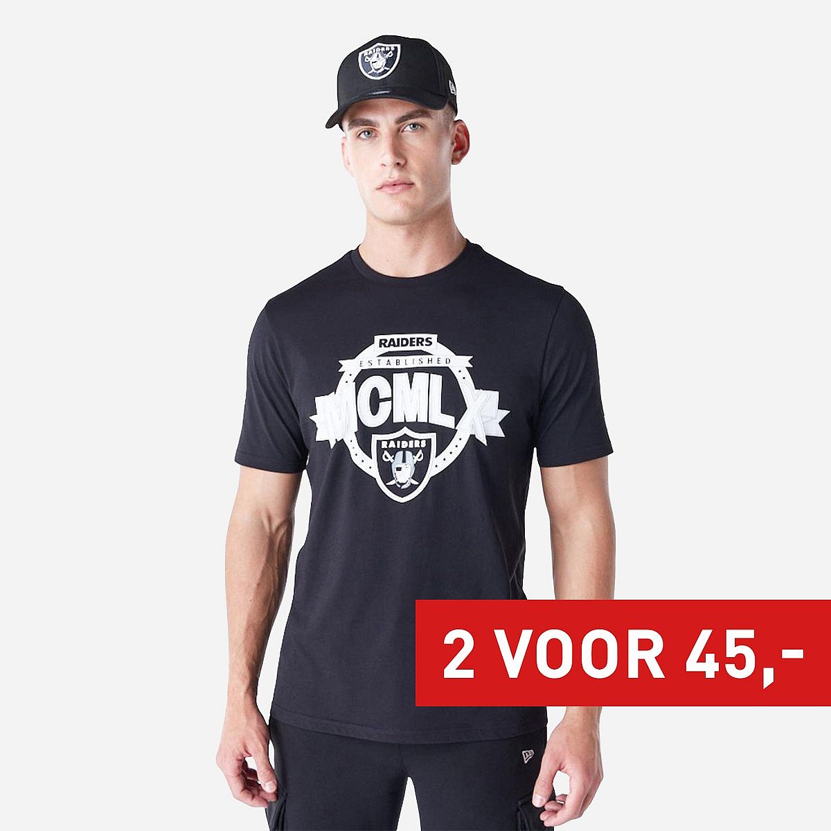 New Era NFL Laurel Graphic T-shirt Heren