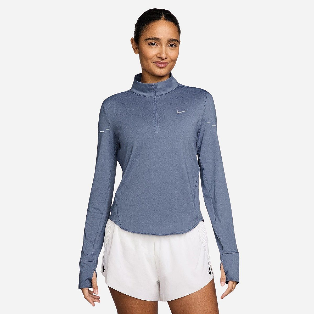 Nike Swift Dri-Fit UV T-Shirt Lange Mouw Dames Nike Swift Dri-Fit UV T-Shirt Lange Mouw Dames