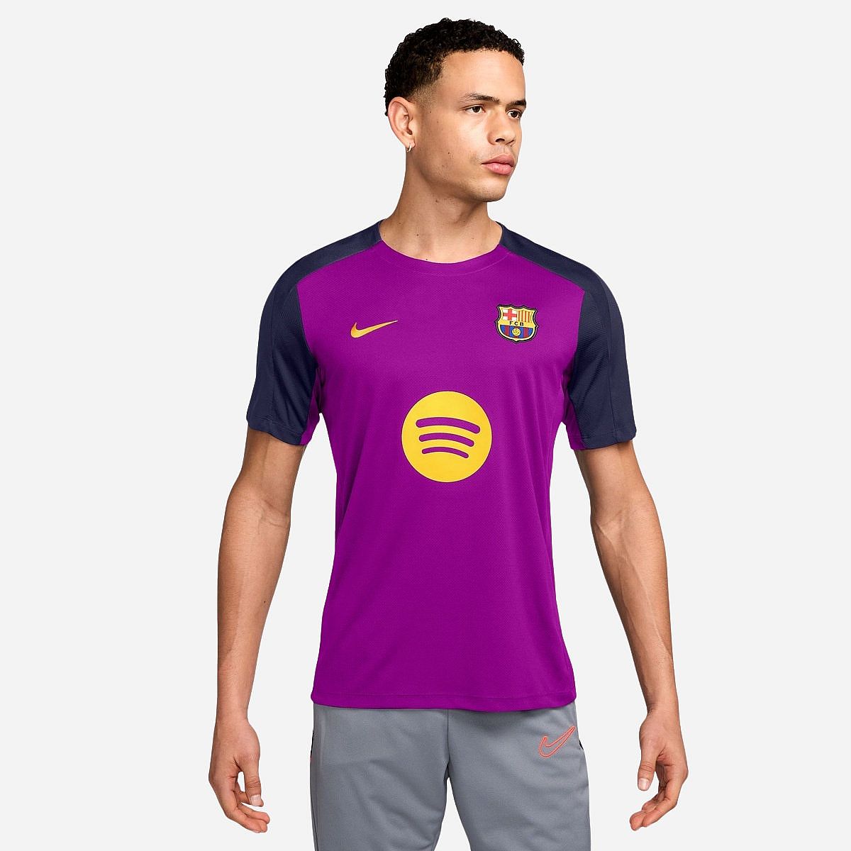 Nike FC Barcelona Dri-Fit T-Shirt Korte Mouw Senior