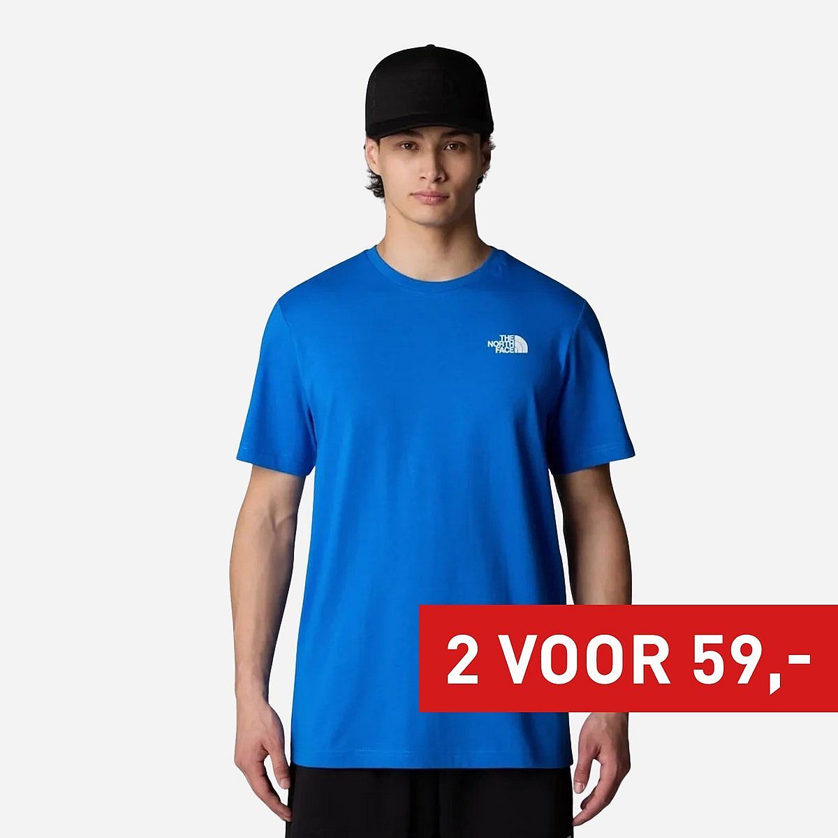 The North Face Short Sleeve Box T-Shirt Heren The North Face Short Sleeve Box T-Shirt Heren