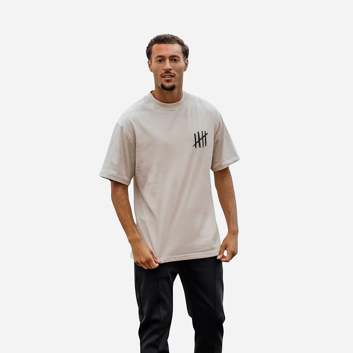 5ive Star Rating Small Logo T-Shirt Heren