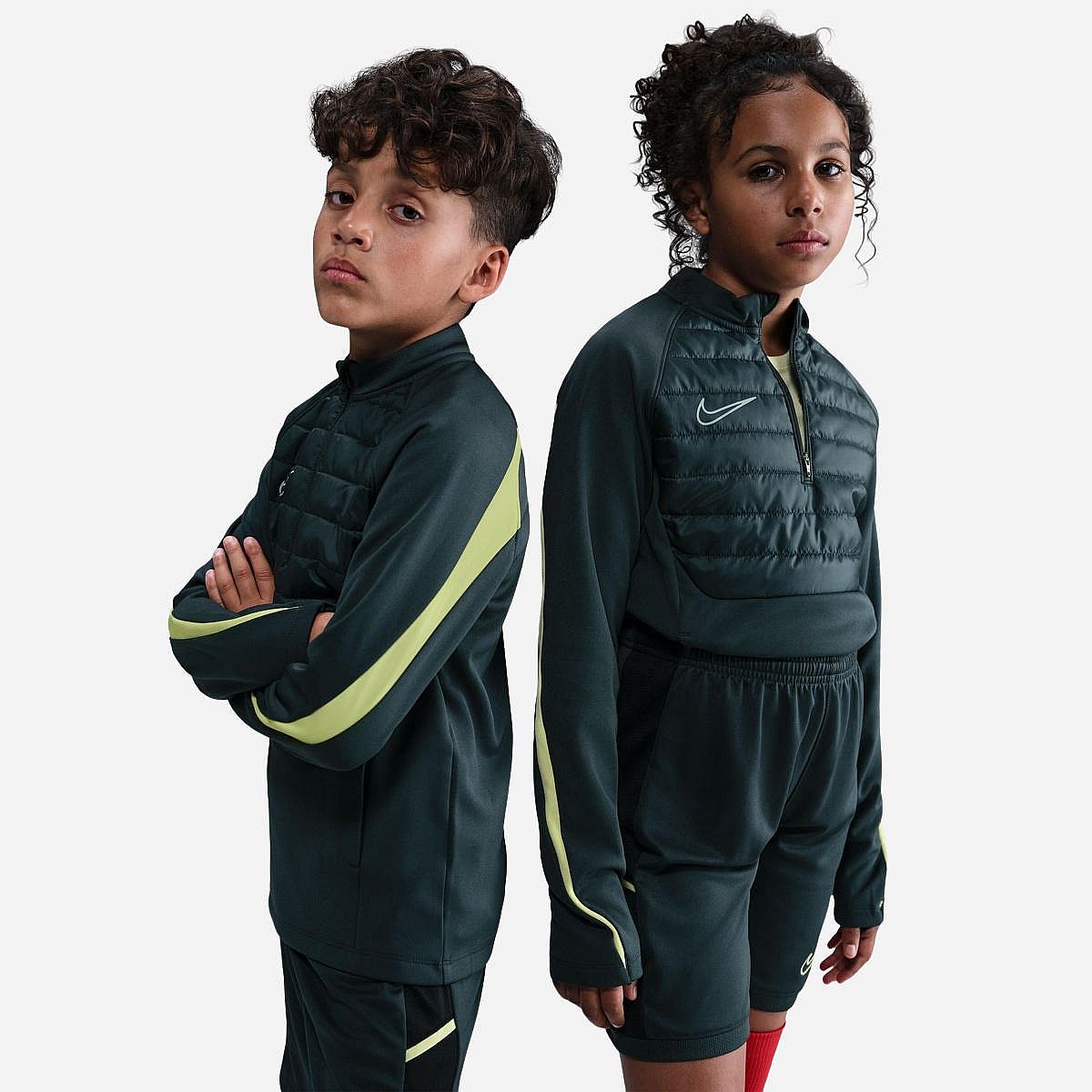 Nike Therma-Fit Academy T-Shirt Lange Mouw Jongens