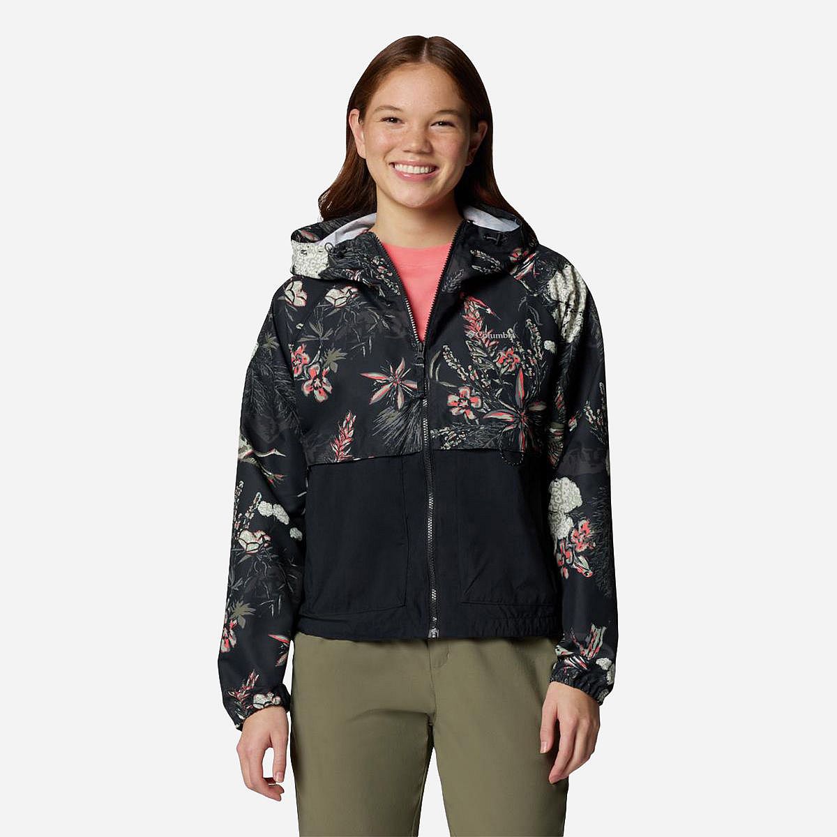 Columbia Spire Valley Printed Windbreaker Dames