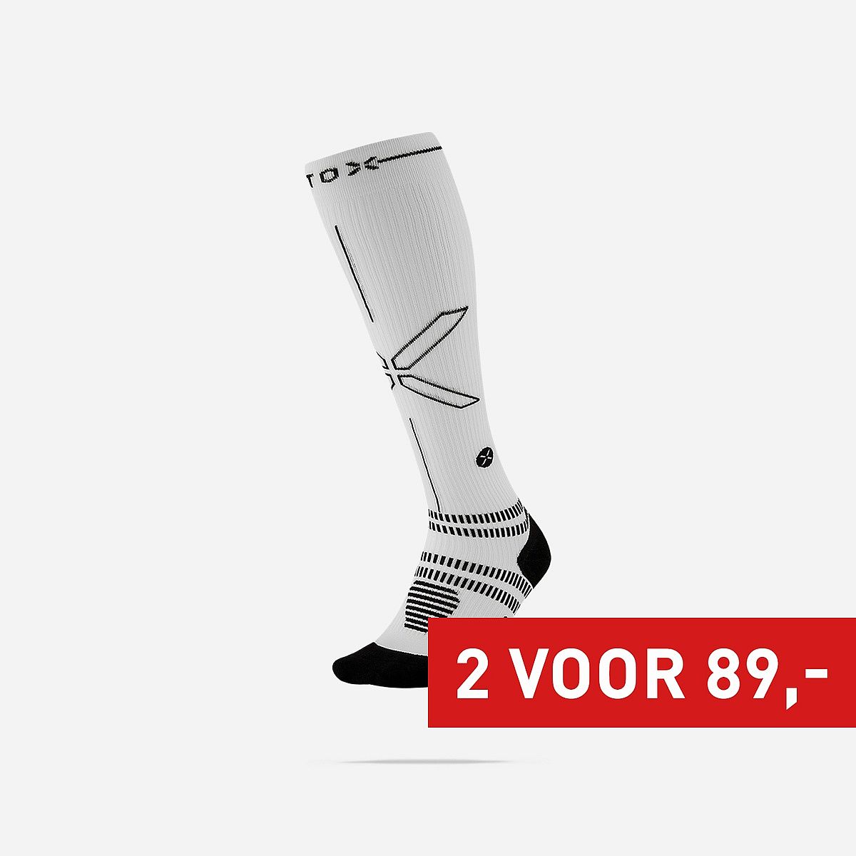 STOX Running Compressiekousen Heren