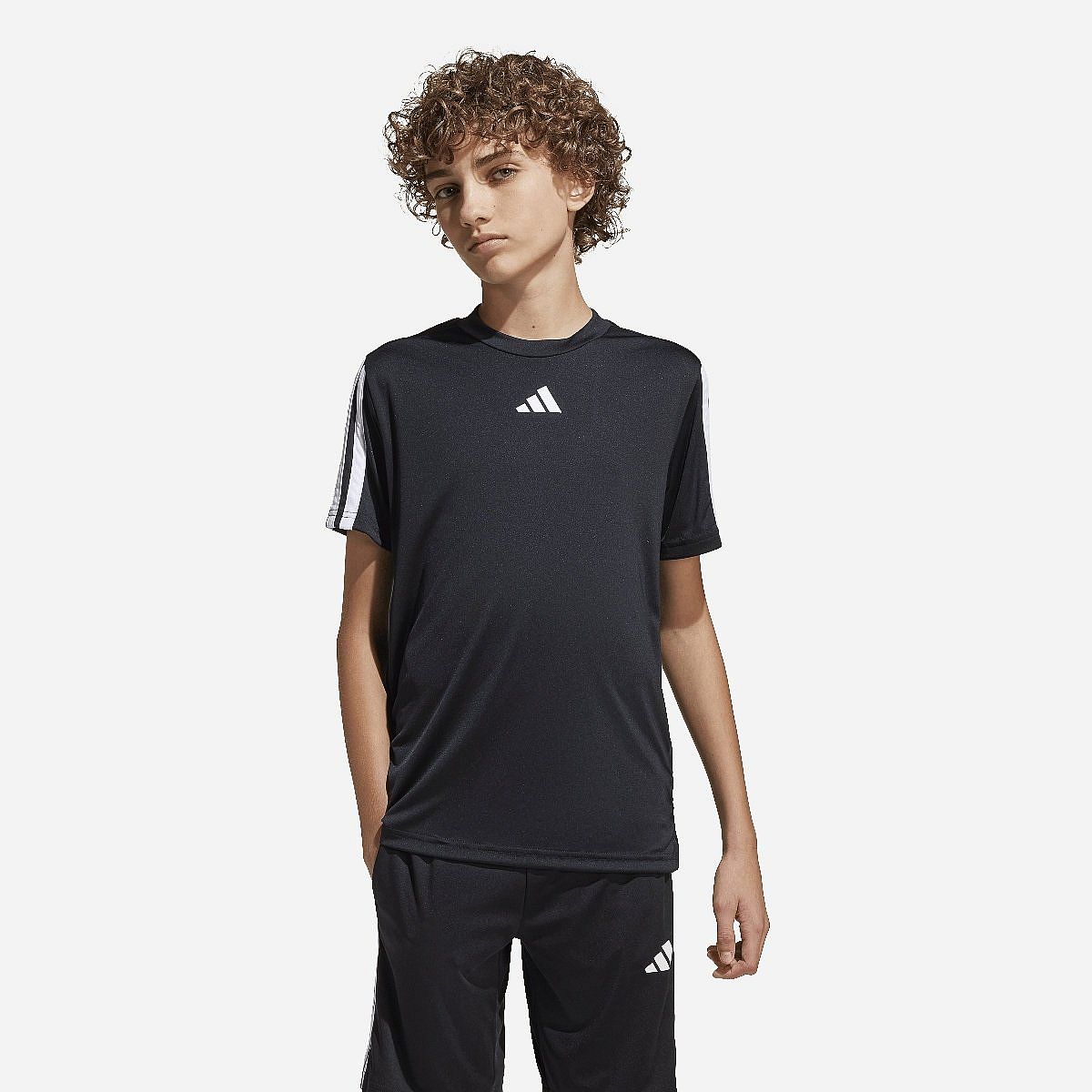 Adidas Training Essentials 3-Stripes T-Shirt Junior Adidas Training Essentials 3-Stripes T-Shirt Junior