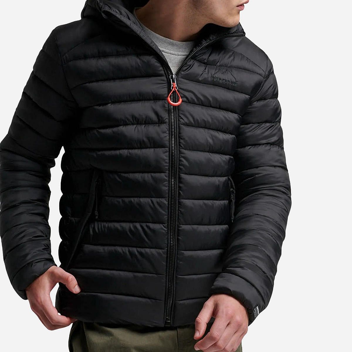SuperDry Mode Hooded Fuji Sport Padded Jas Winterjas Heren