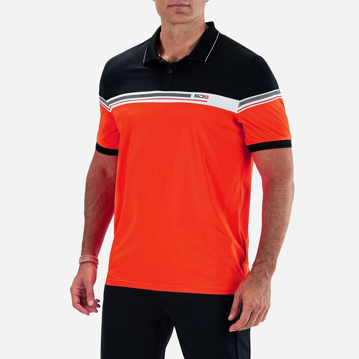 Sjeng Sports Clarkson Polo T-Shirt Korte Mouw Heren