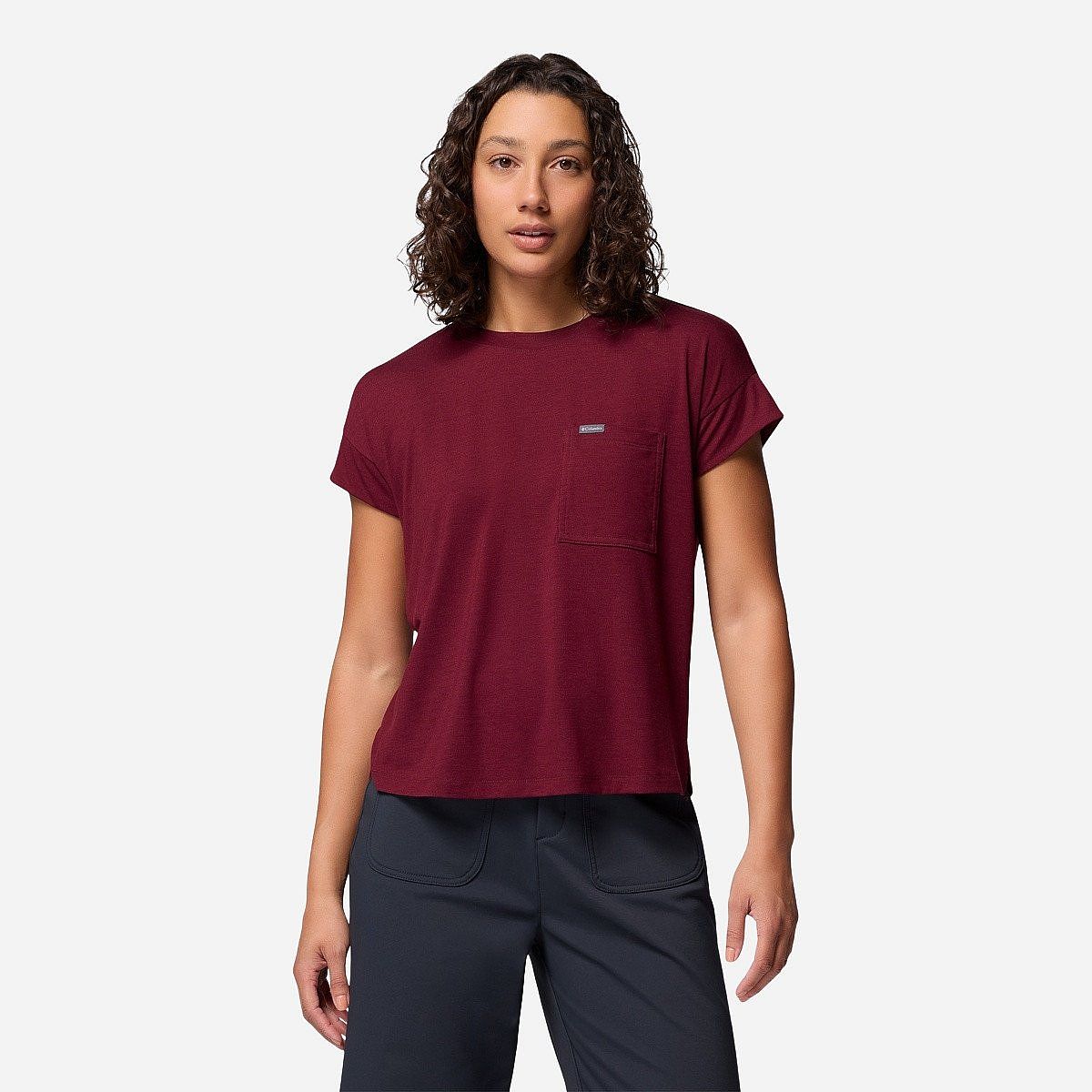 Columbia Daniela Falls Short-Sleeve T-Shirt Dames