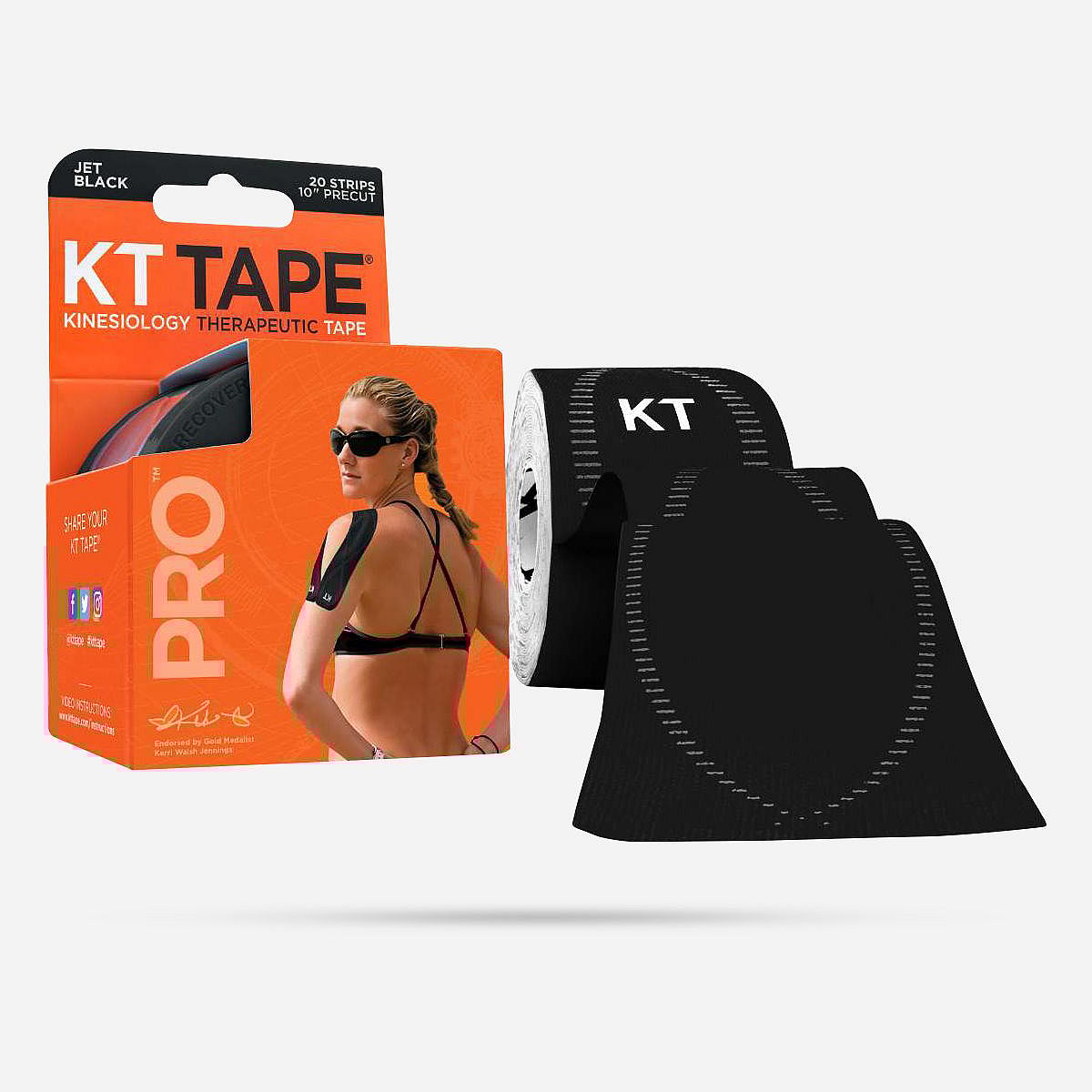 KT Tape PRO Tape Precut (20 x 25cm)
