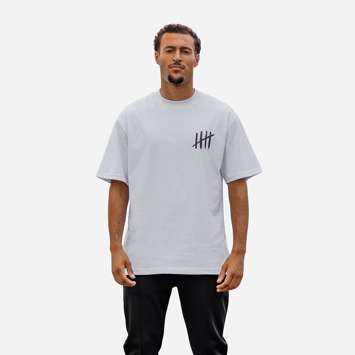 5ive Star Rating Small Logo T-Shirt Heren