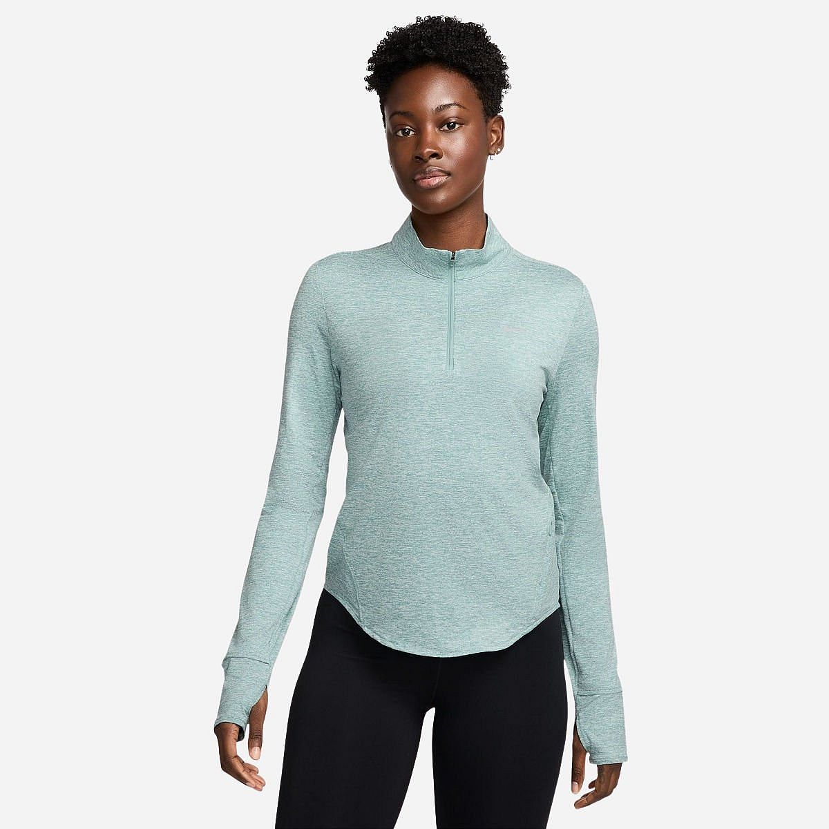 Nike Swift Dri-Fit UV T-Shirt Lange Mouw Dames Nike Swift Dri-Fit UV T-Shirt Lange Mouw Dames