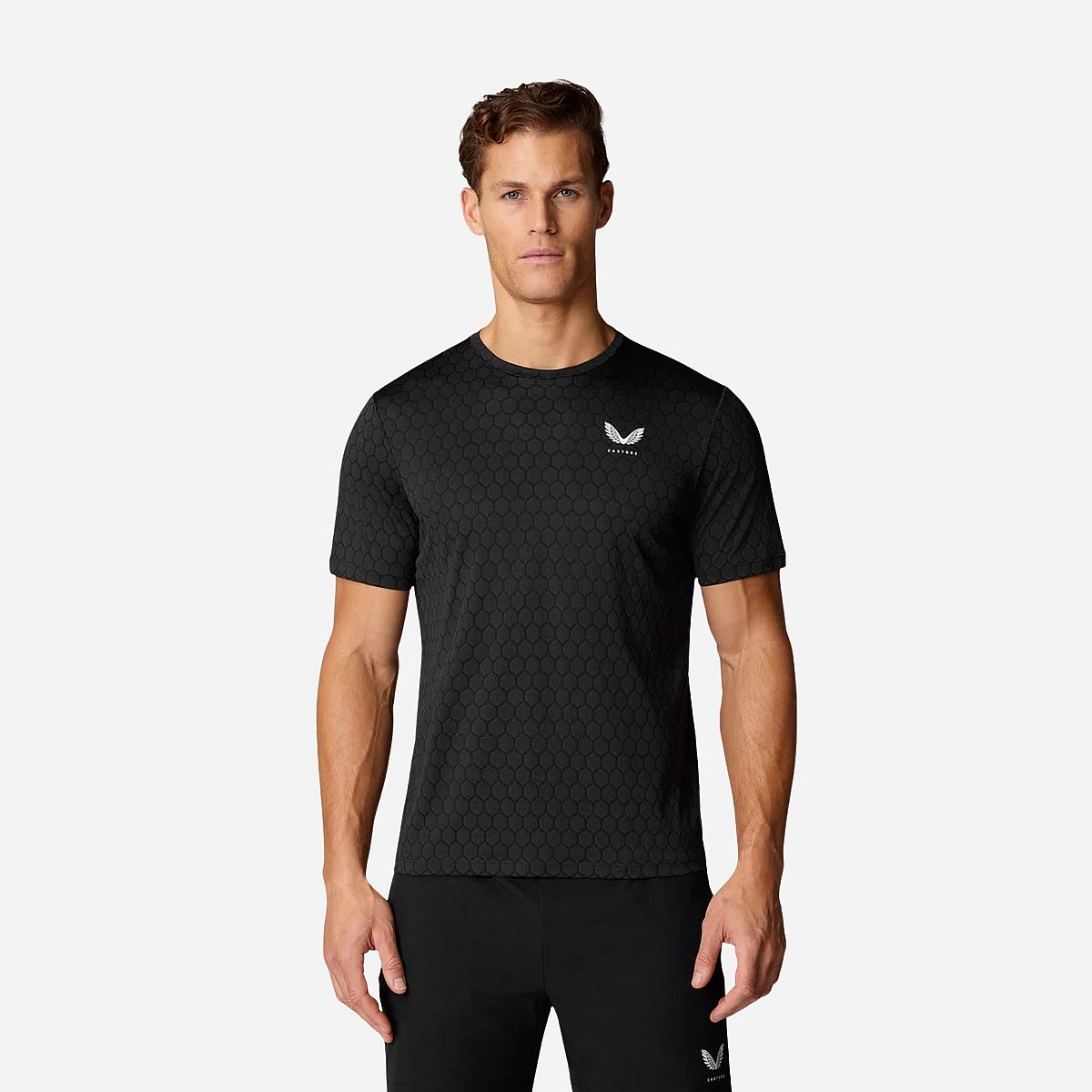Castore Engineered Knit Short Sleeve T-Shirt Heren