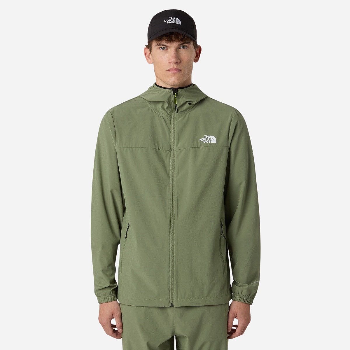 The North Face Mountain Athletics Wind Hooded Jas Heren The North Face Mountain Athletics Wind Hooded Jas Heren