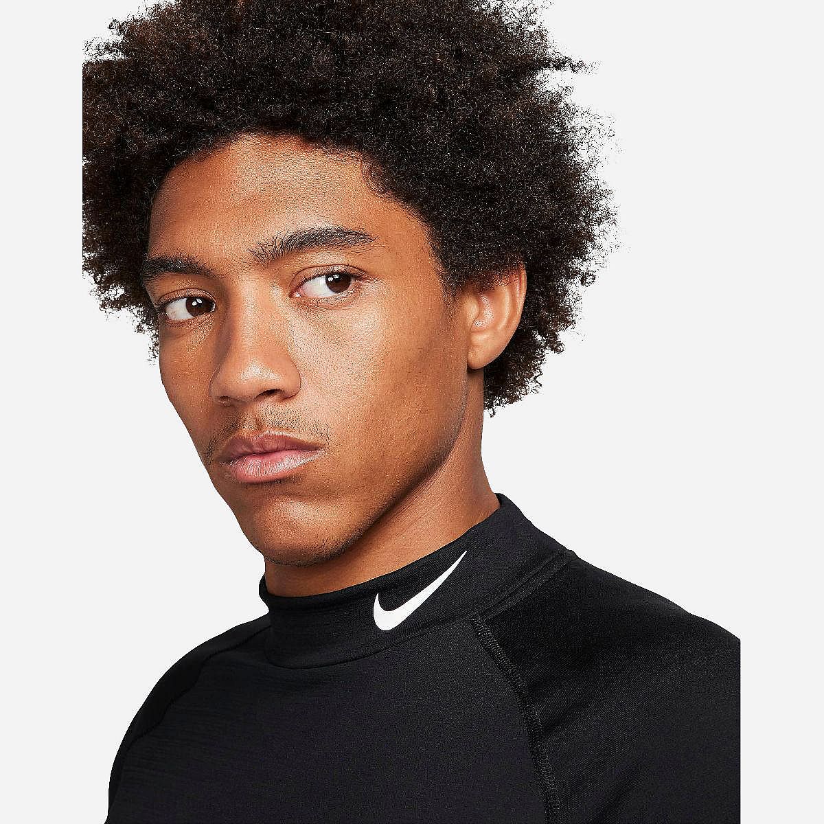 nike men's mock neck long sleeve