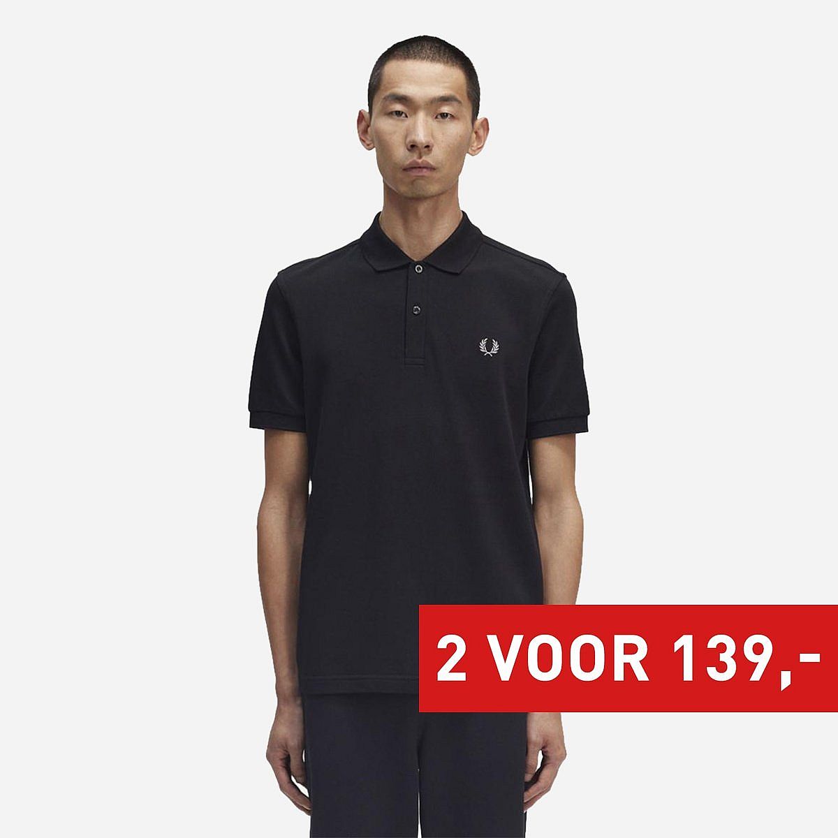 Fred Perry Plain Polo Heren Fred Perry Plain Polo Heren