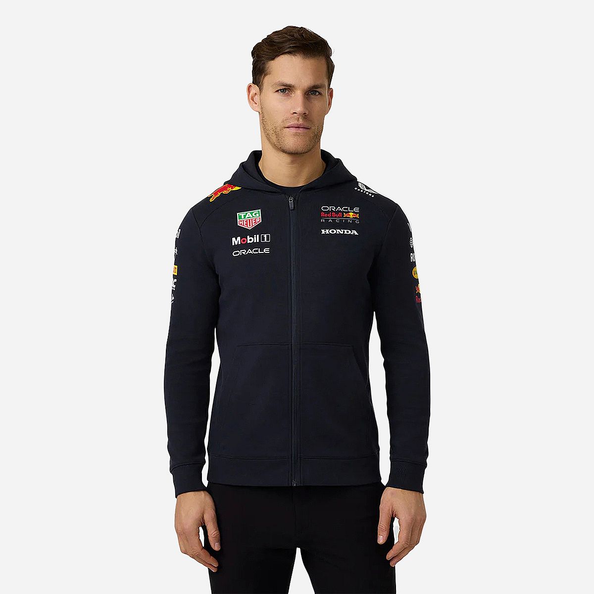 Castore Red Bull Racing 2025-2026 Full Zip Hoodie Heren Castore Red Bull Racing 2025-2026 Full Zip Hoodie Heren