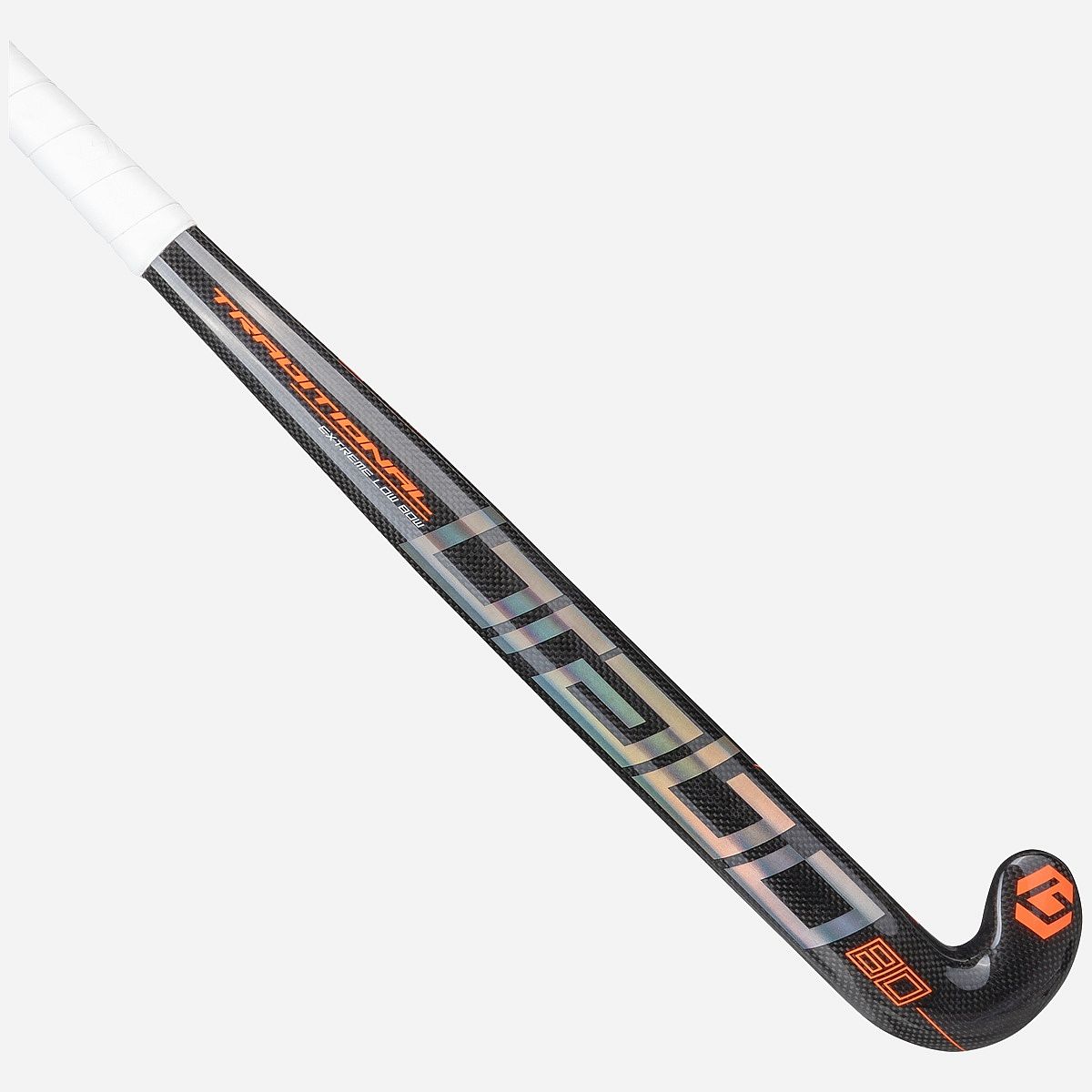 BRABO Traditional Carbon 80 Extreme Low-Bow Hockeystick Senior