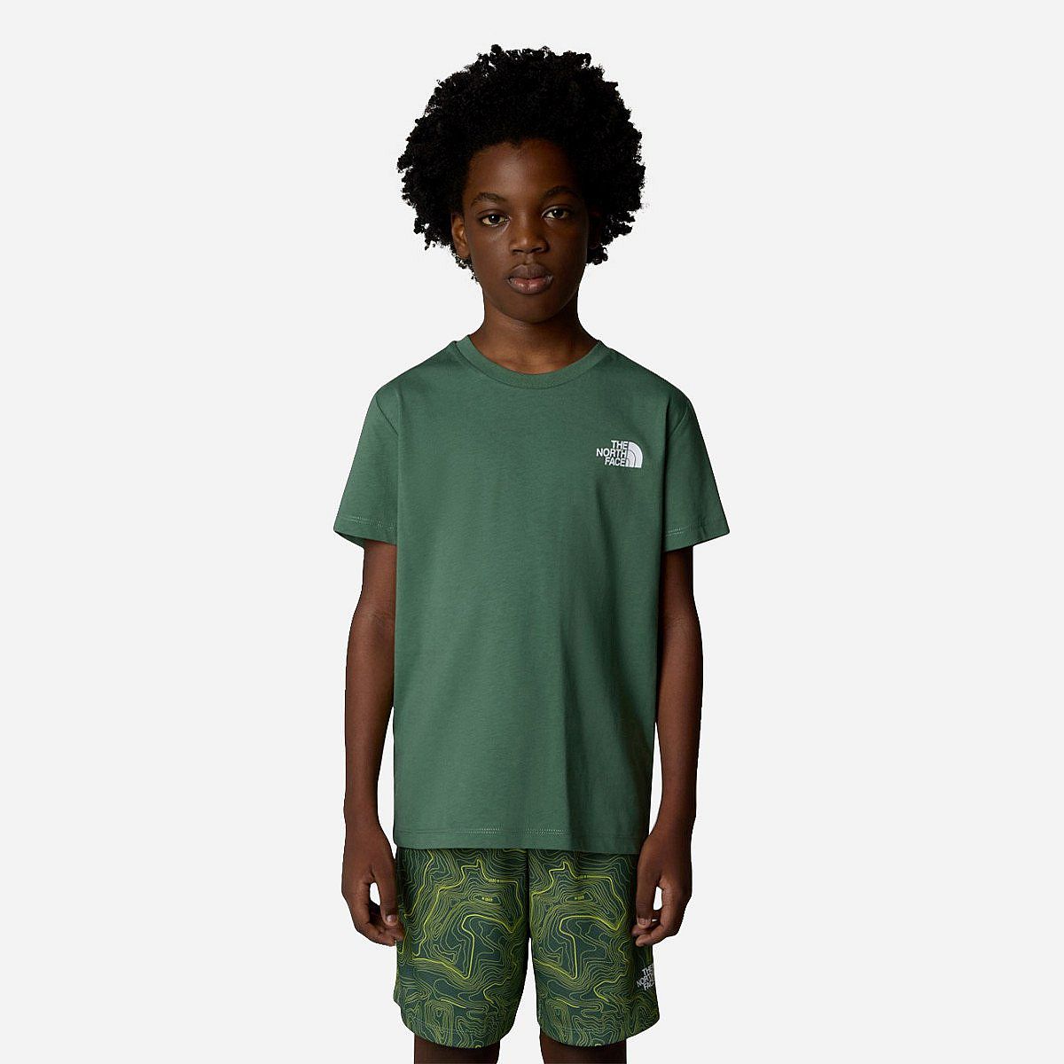 The North Face Box Short Sleeve T-Shirt Jongens The North Face Box Short Sleeve T-Shirt Jongens