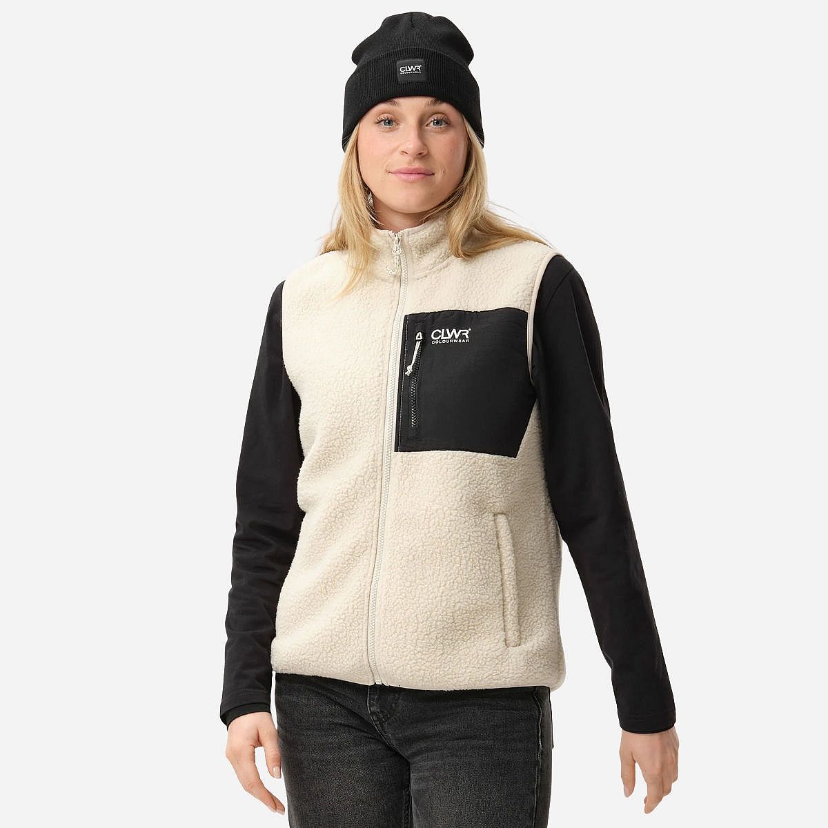 Colourwear Pile Bodywarmer Dames