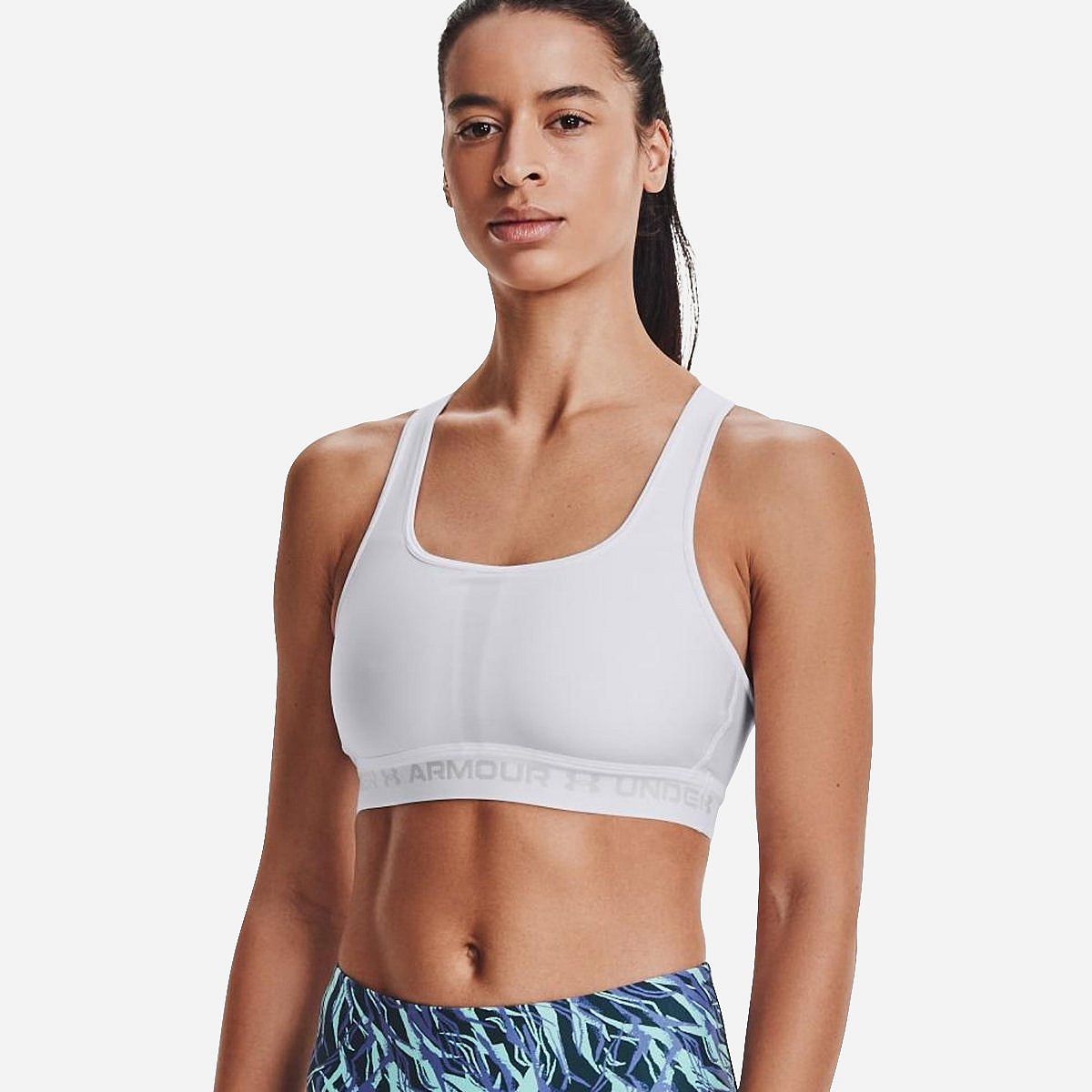 Under Armour Crossback Medium Sportbeha Dames Under Armour Crossback Medium Sportbeha Dames