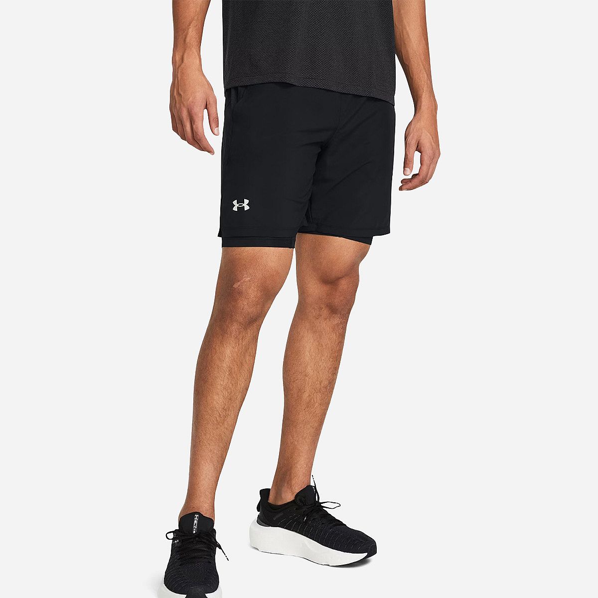 Under Armour Launch 2 in 1 Shorts Heren