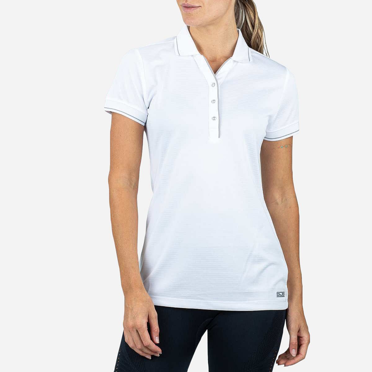 Sjeng Sports Lady Slam Polo Korte Mouw Dames Sjeng Sports Lady Slam Polo Korte Mouw Dames