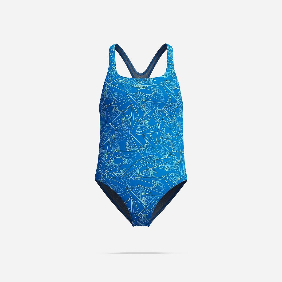 Speedo Eco H-Boom All-Over Medalist Badpak Meisjes