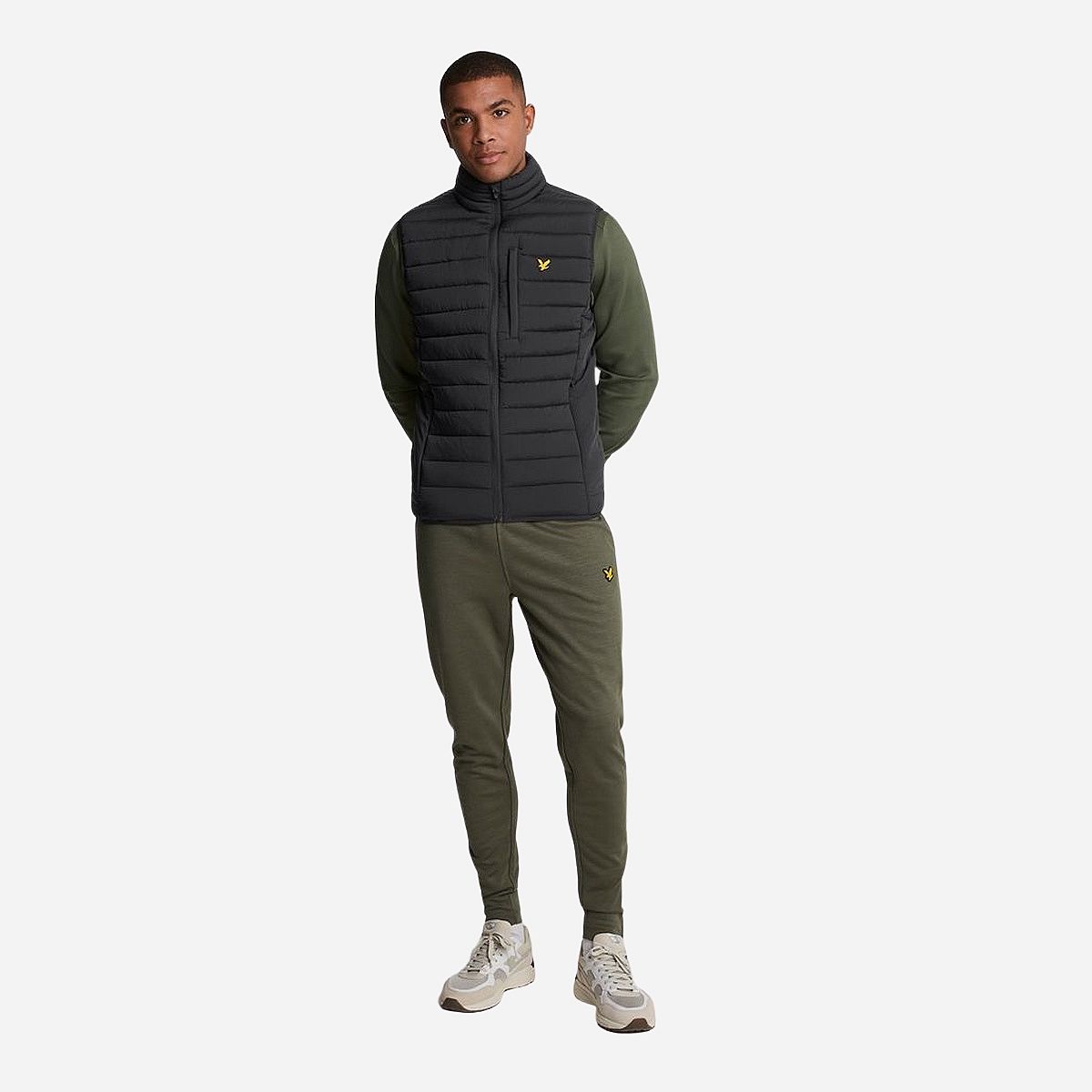 Lightweight Quilted Gilet Bodywarmer Heren Lyle And Scott Lyle