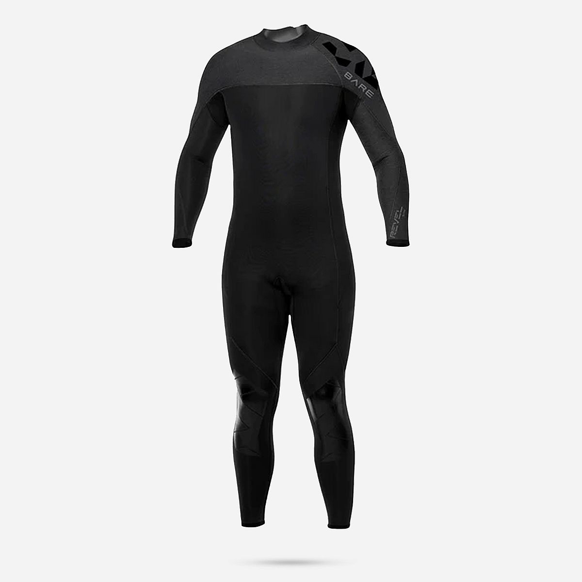 Atlantis 3/2mm Revel Full Wetsuit Grey Men