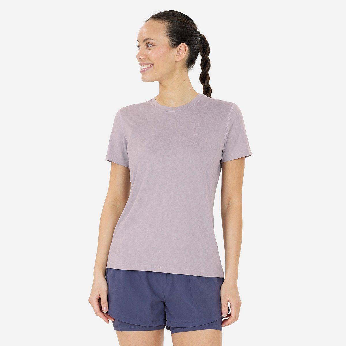 Endurance Alvaly Melange T-Shirt Korte Mouw Dames