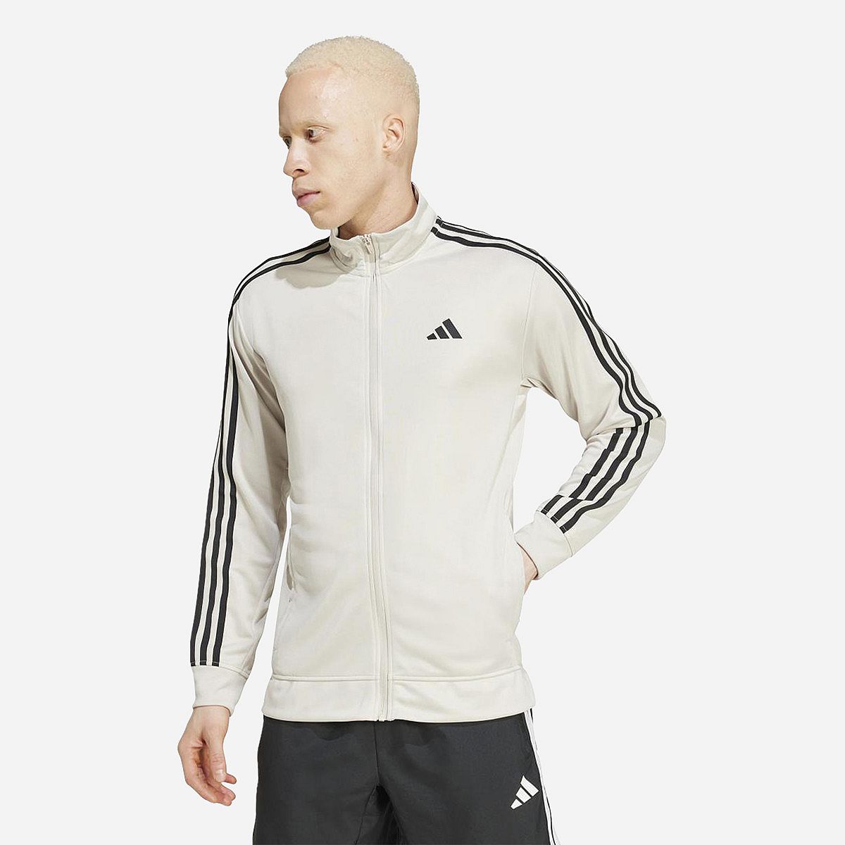 Adidas Essentials 3-Stripes Training Track Shirt Heren