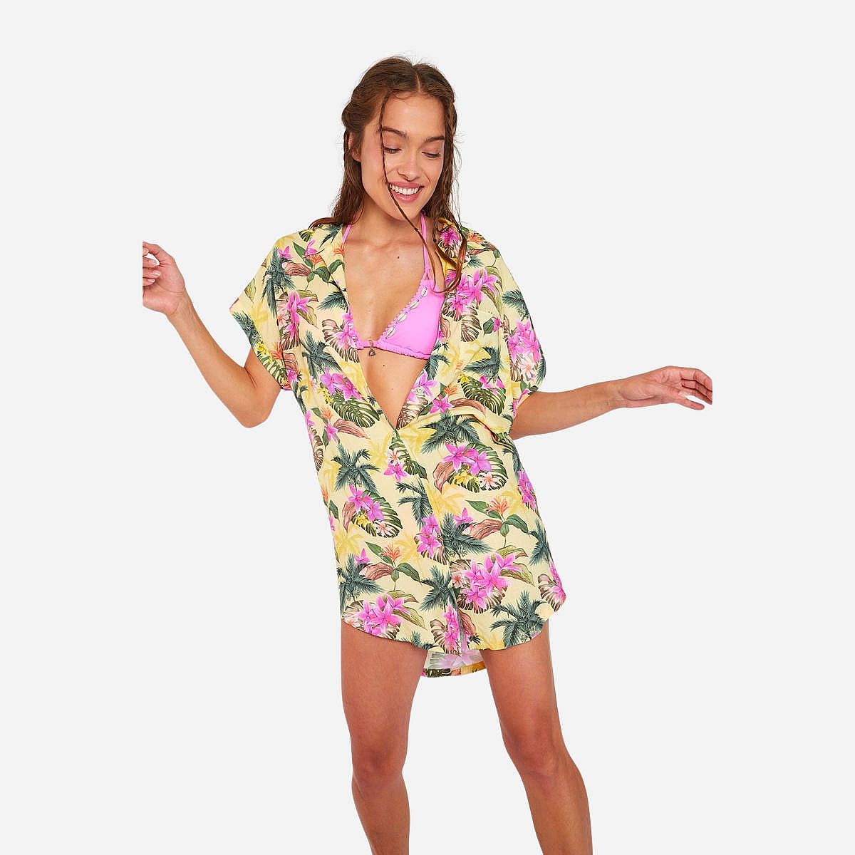 Banana Moon Waila Limetropic Strandblouse Dames