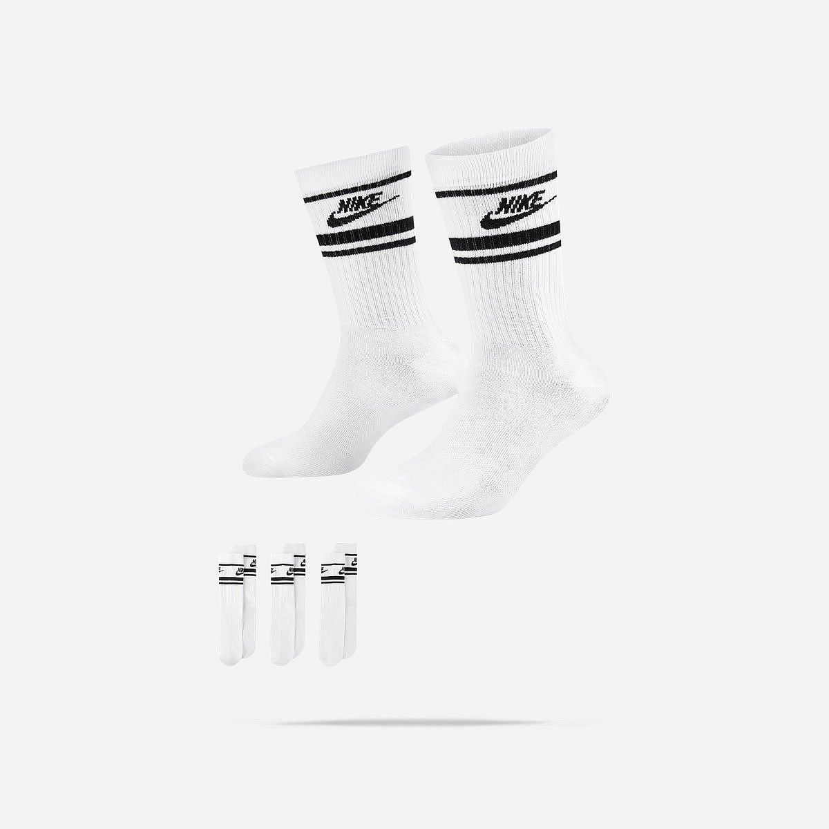 Nike Sportswear Everyday Essential Crew 3-Pack Sokken Nike Sportswear Everyday Essential Crew 3-Pack Sokken