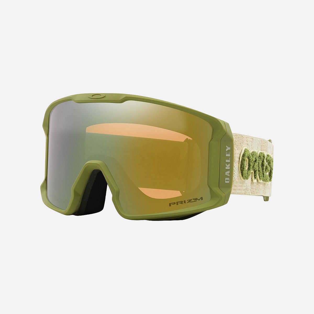 Oakley Line Miner L prizm Sage Iridium Ski Goggle Senior