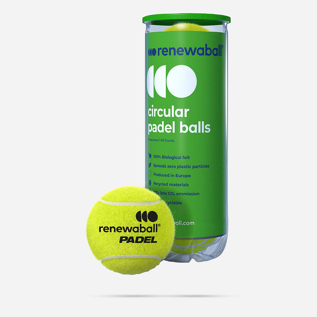 Renewaball Koker Padelballen 3 Stuks