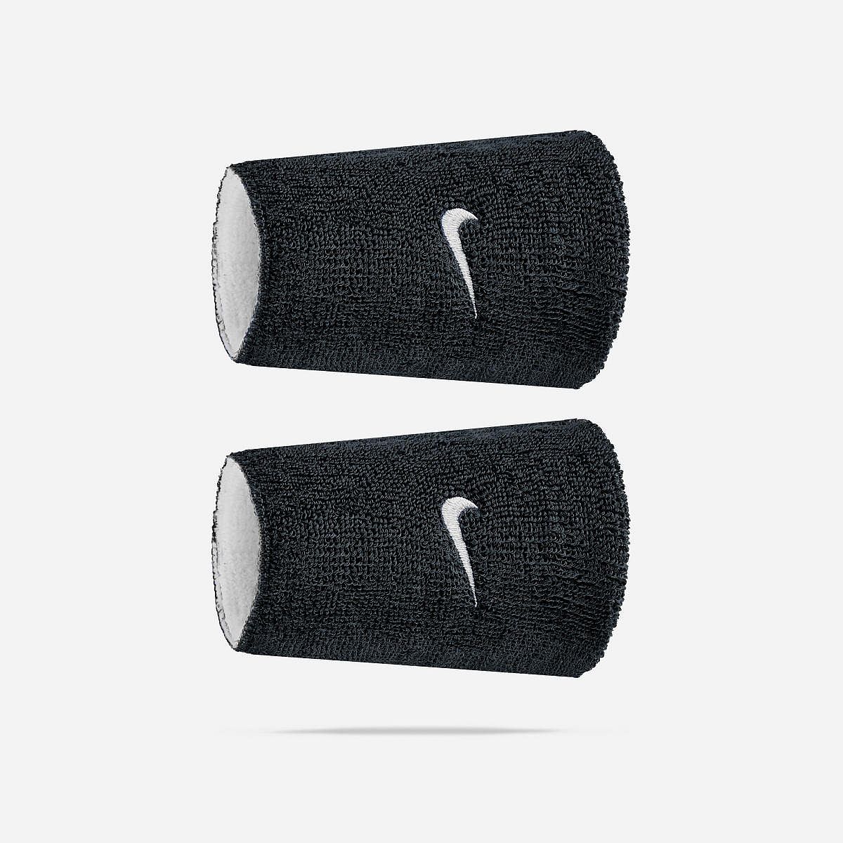 Nike Equipment Swoosh Reversible 2-Pack Polsband