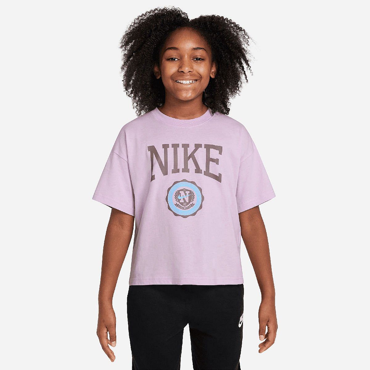 Nike Sportswear Graphic Star T-Shirt Meisjes Nike Sportswear Graphic Star T-Shirt Meisjes