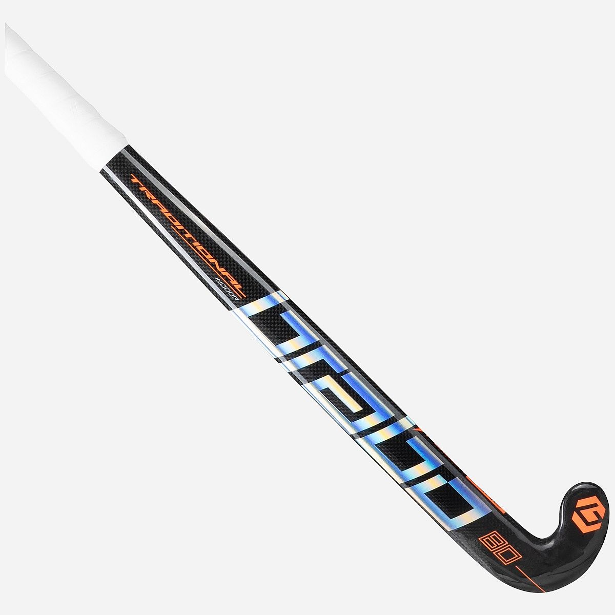 BRABO Traditional Carbon 80 Lowbow Indoor Hockeystick Senior BRABO Traditional Carbon 80 Lowbow Indoor Hockeystick Senior