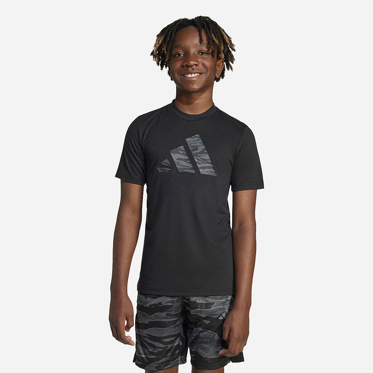 Adidas Training Essentials Camo T-Shirt Junior Adidas Training Essentials Camo T-Shirt Junior