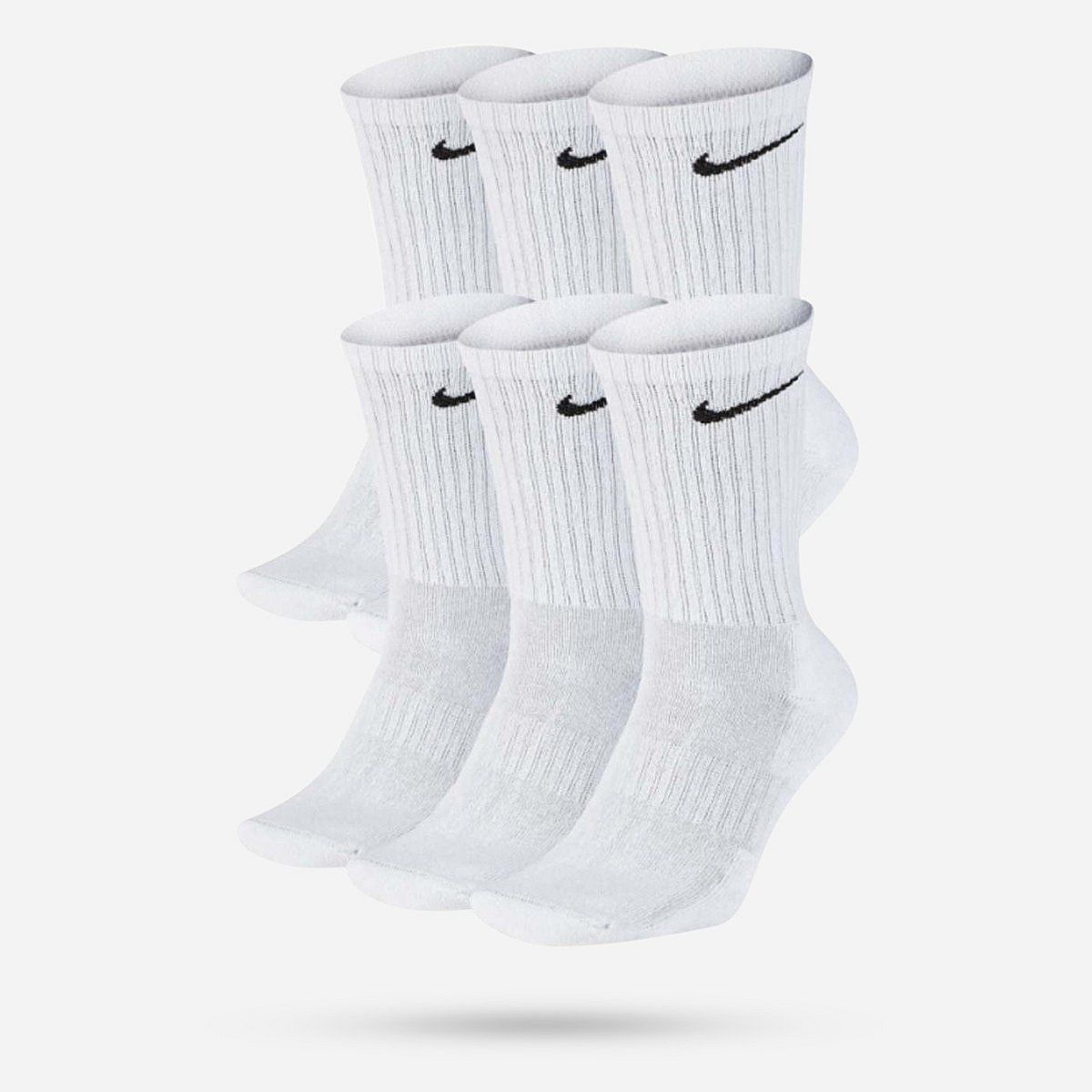 Nike Everyday Cushion Crew Sokken - 6 paar Nike Everyday Cushion Crew Sokken - 6 paar