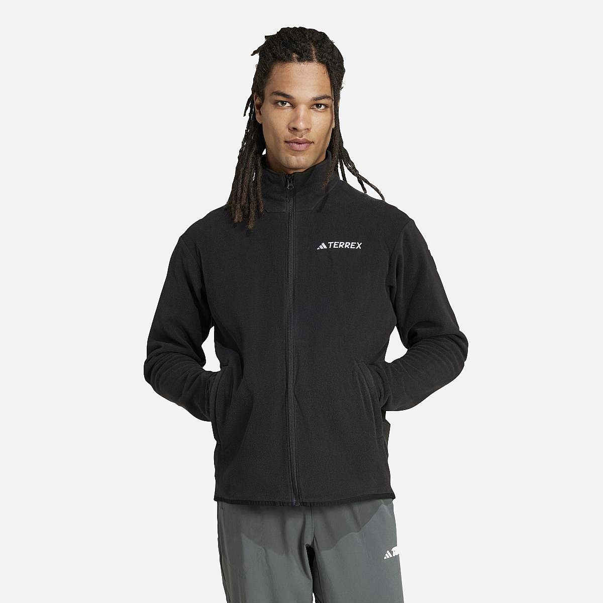 Adidas Terrex Multi Essentials Full-Zip Fleece Jas Heren