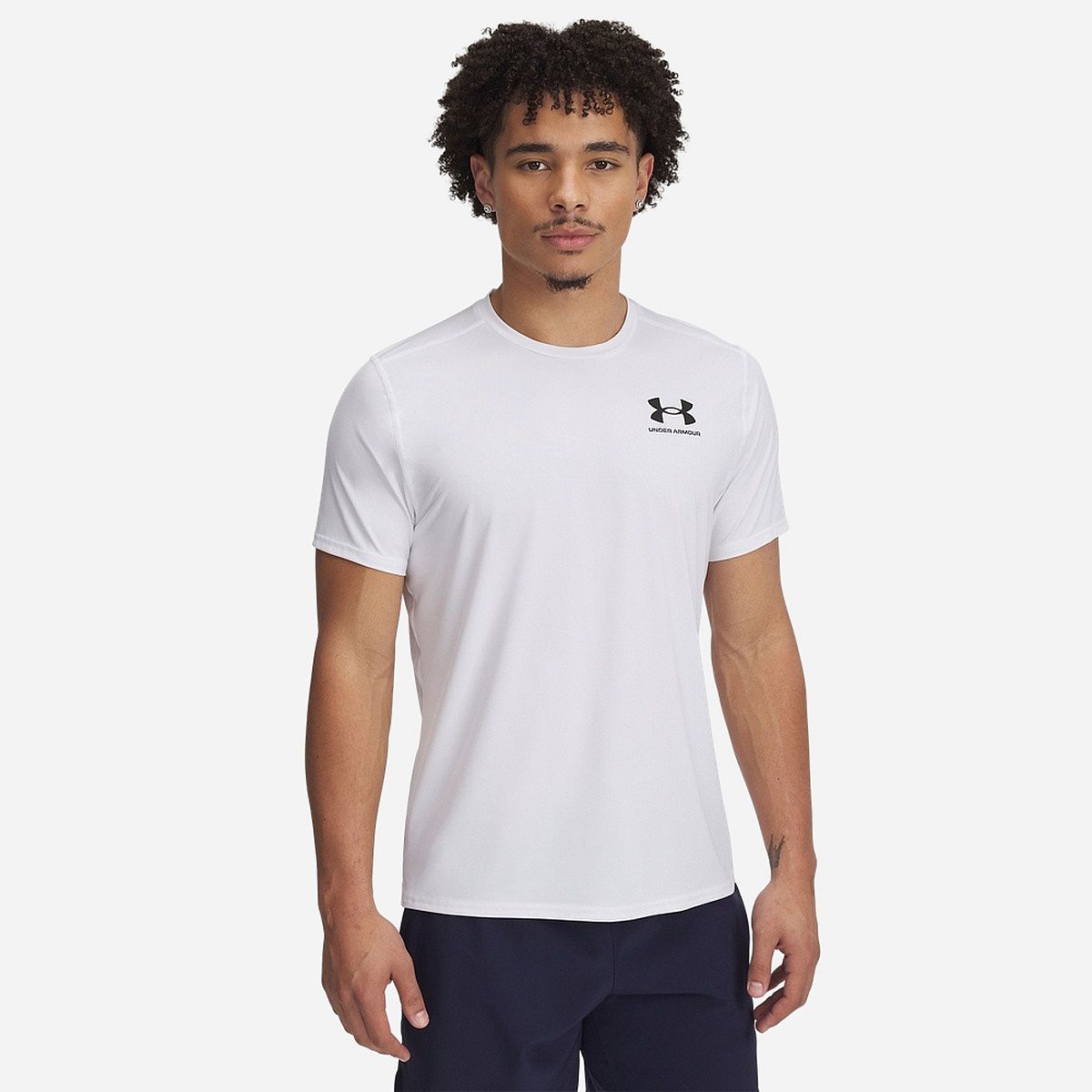 Under Armour HeatGear Fitted T-Shirt Korte Mouw Heren