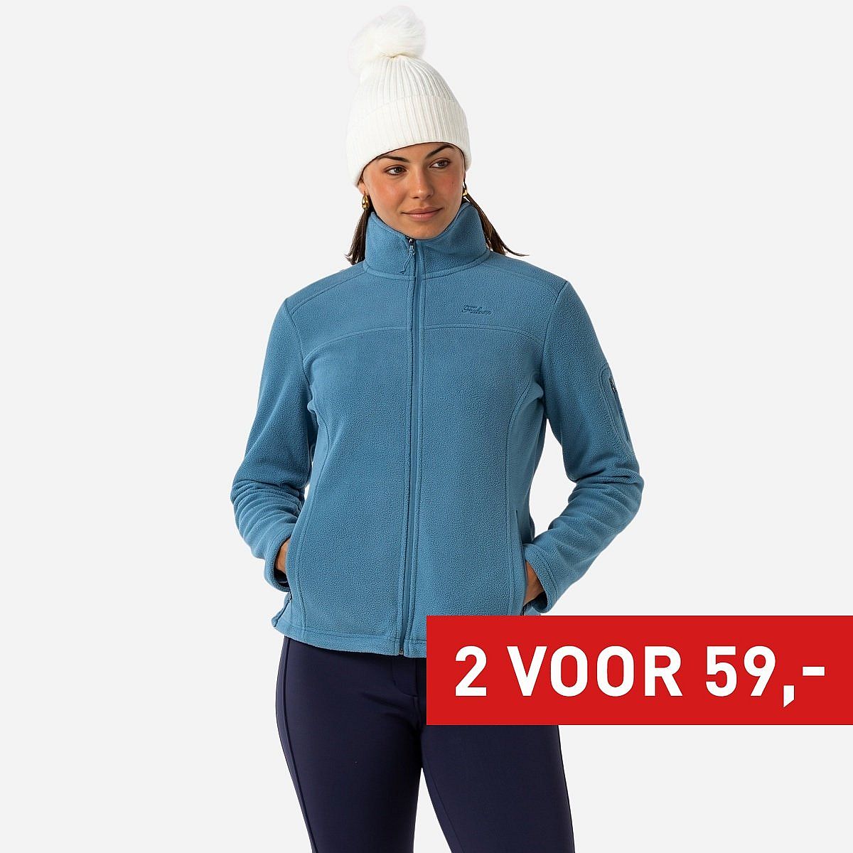 Falcon Carlien Lady Full-Zip Fleece Pully Dames Falcon Carlien Lady Full-Zip Fleece Pully Dames