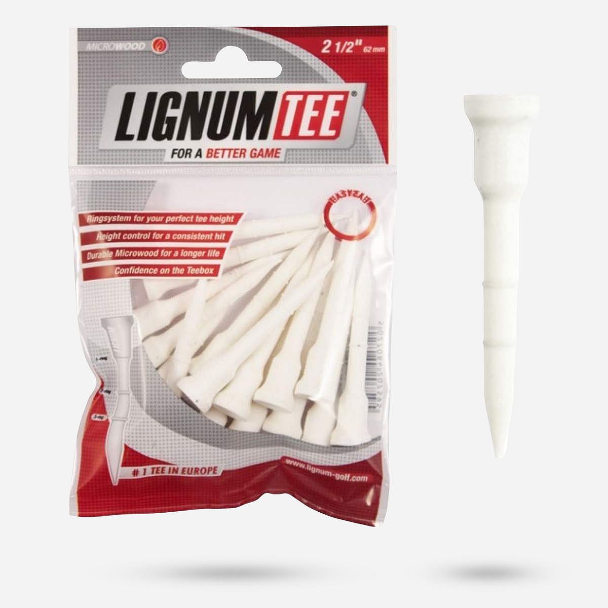 Lignum Lignum Tees 62Mm 16 Stuks