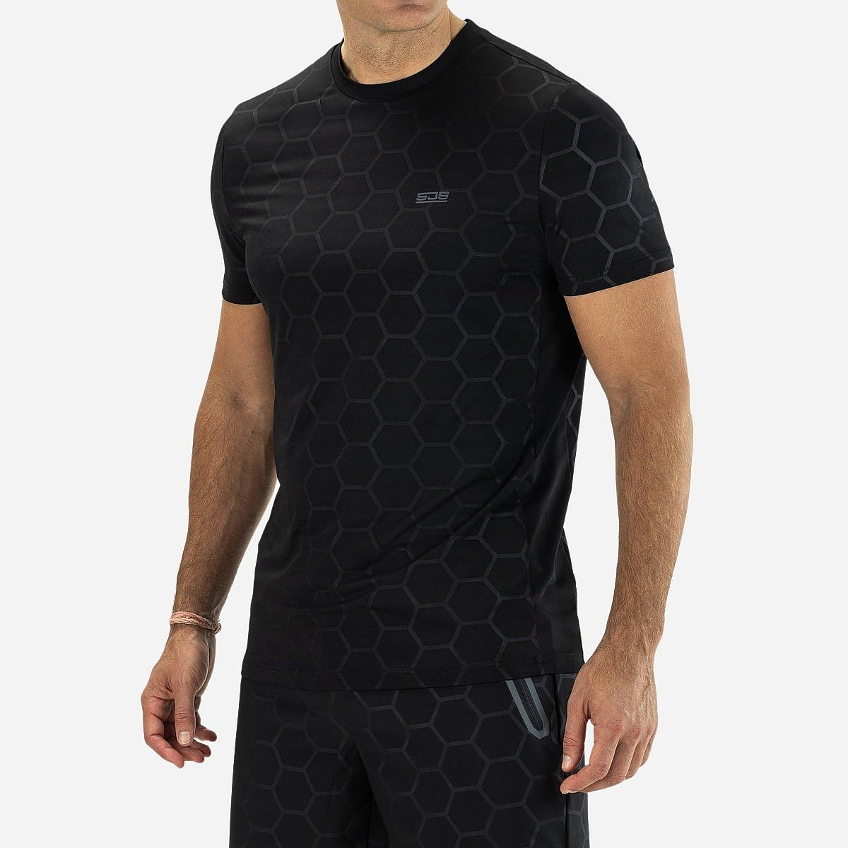 Sjeng Sports Nero T-Shirt Korte Mouw Heren