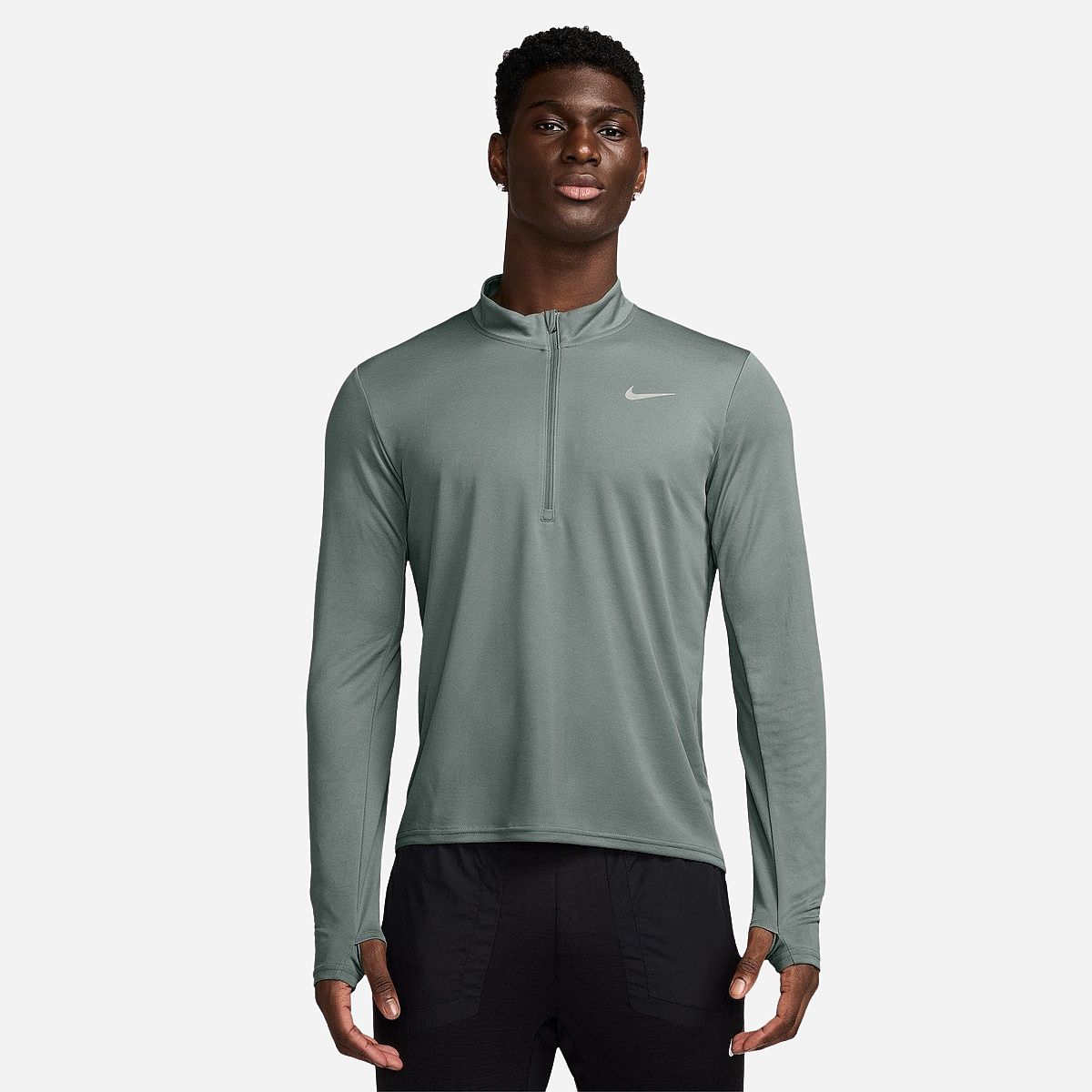 Nike Pacer Dri-Fit 1/2 Zip T-Shirt Lange Mouw Heren