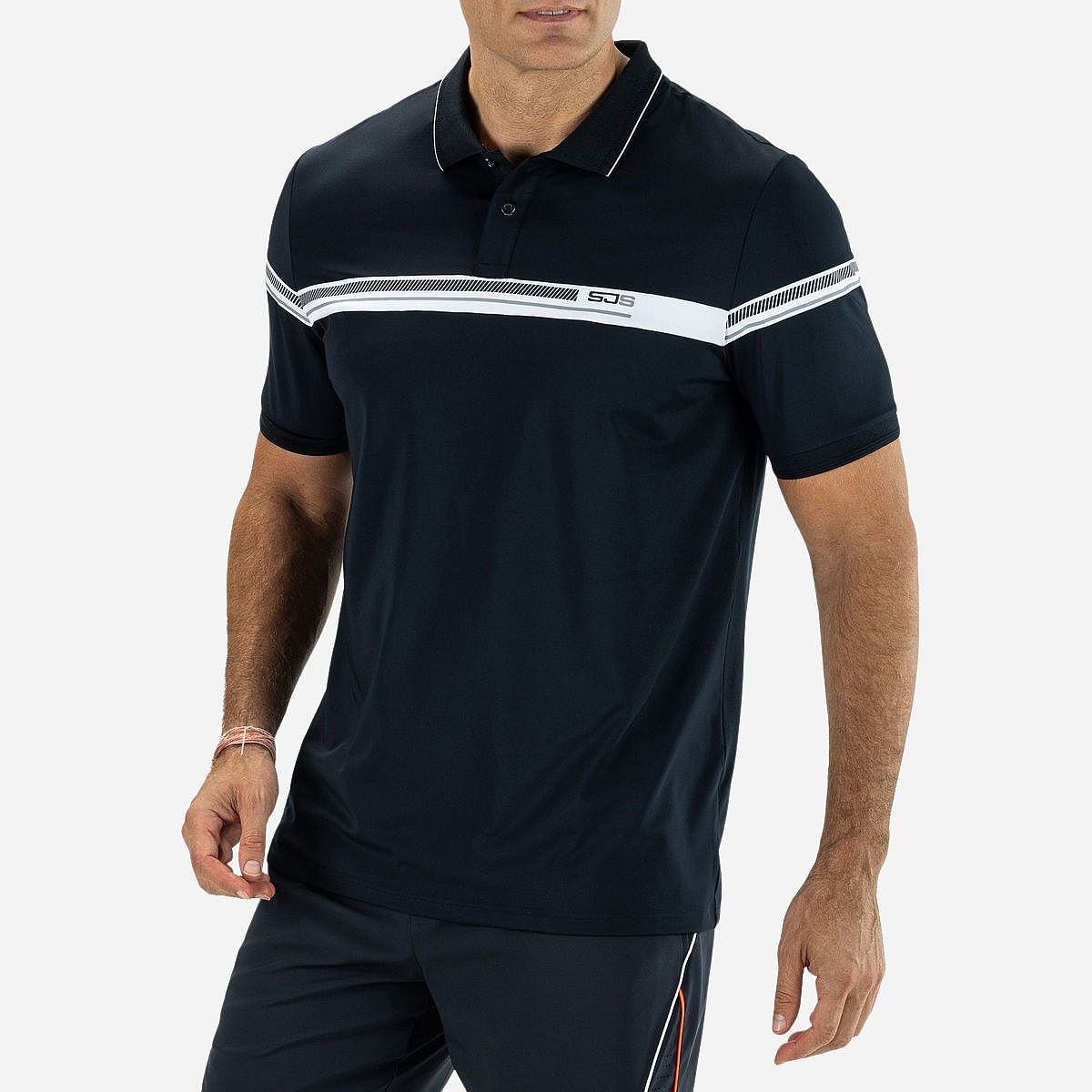 Sjeng Sports Clarkson Polo T-Shirt Korte Mouw Heren