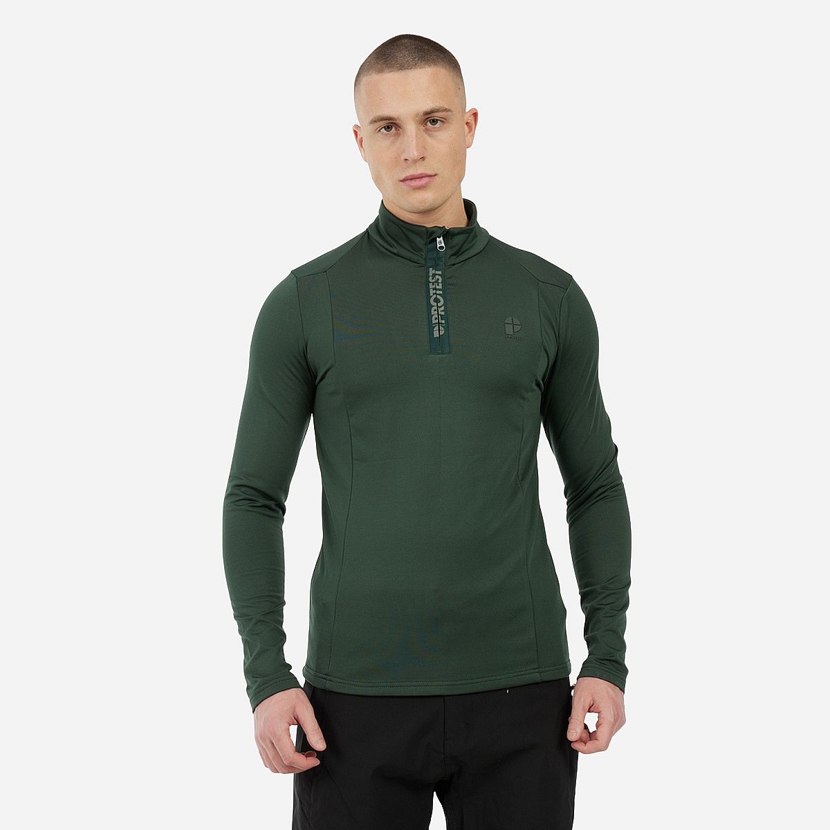 Protest Rewill 1/4 Zip Active Ski Pully Heren
